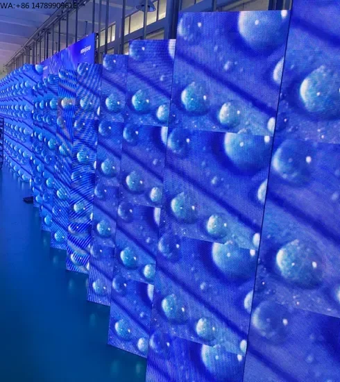 LEDTransparent Displays, Naked-eye 3D Screens, And Smart Light PolesP3.91/P4.81 Indoor Rental Display For Show