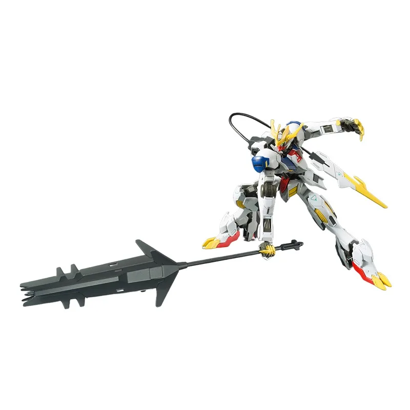 在庫ありバンダイ本物の HG 1:144 ガンダムバルバトスシリウス皇帝フォームガンダムアニメアクションフィギュア組立モデルおもちゃギフト