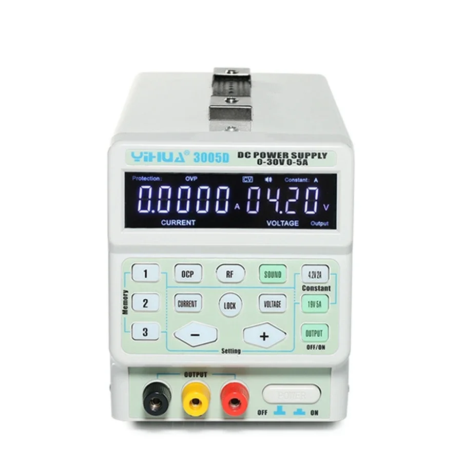 Catu Daya Dc Linier Dapat Diprogram Sakelar Teratur Dapat Disesuaikan Cerdas LCD 3005D untuk Perbaikan Ponsel