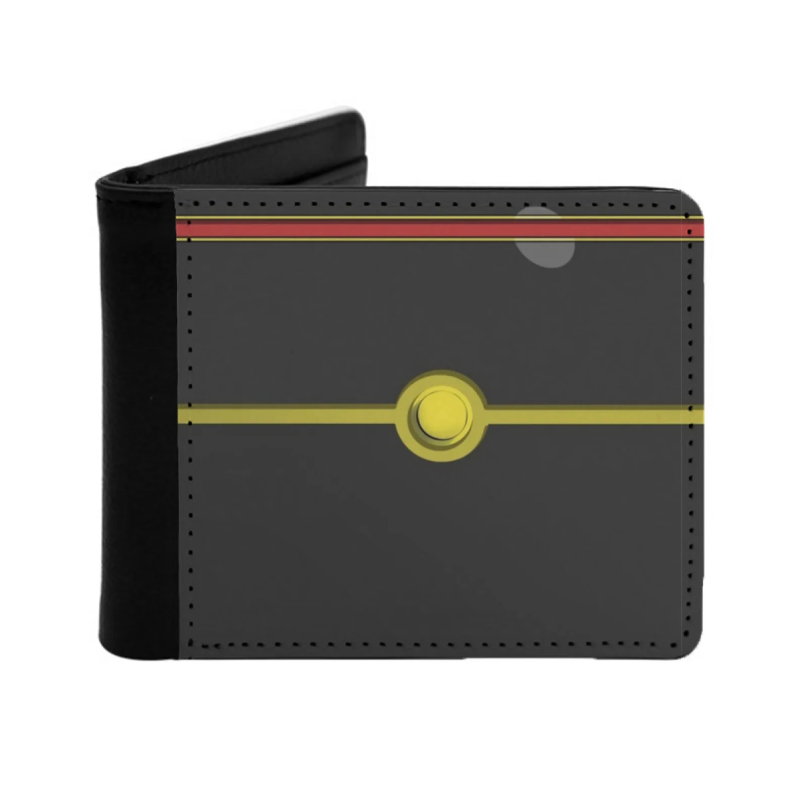 Luxury Ball Short Men's Wallet Multifunction Purse Male Pu Leather Wallet Pokeball Poke Ball Game Ruby Sapphire Anime Charizard