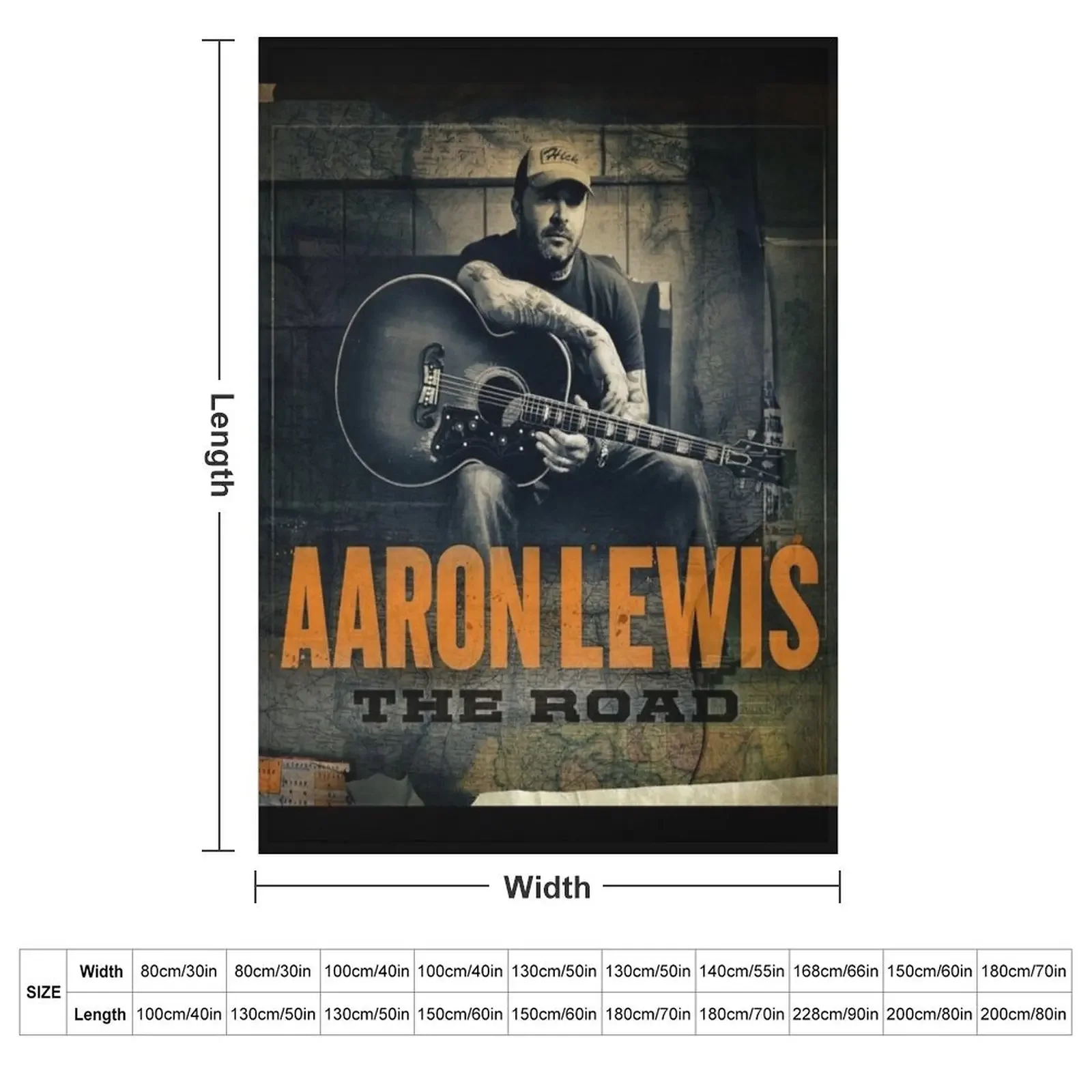 Aaron Lewis The road Throw Blanket Summer Beddings Beach Heavy Thins Blankets