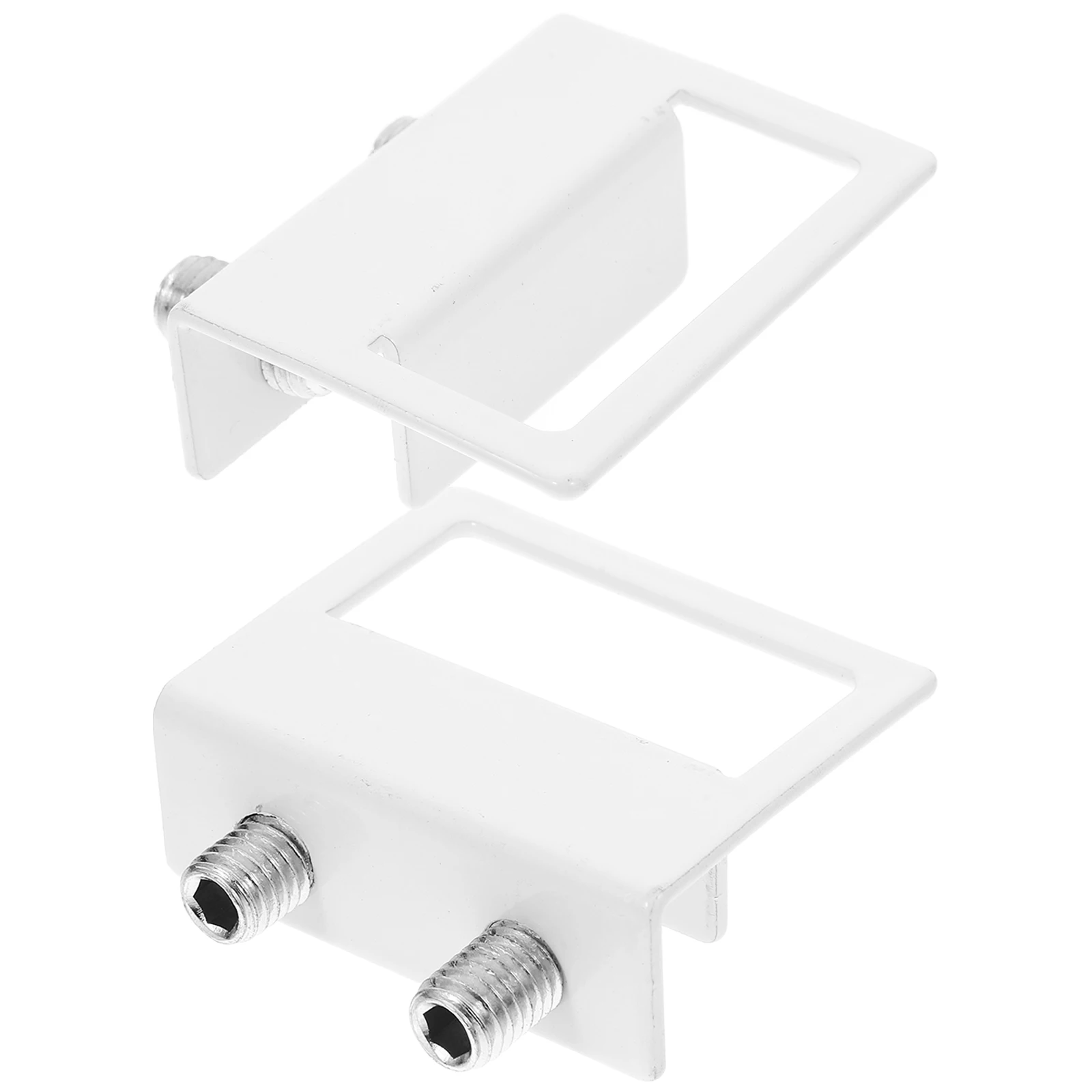 

2pcs Window Stopper 18mm Silver Sliding Door Lock Security Bars Aluminum Alloy Childproof Glass Clamp Hardware