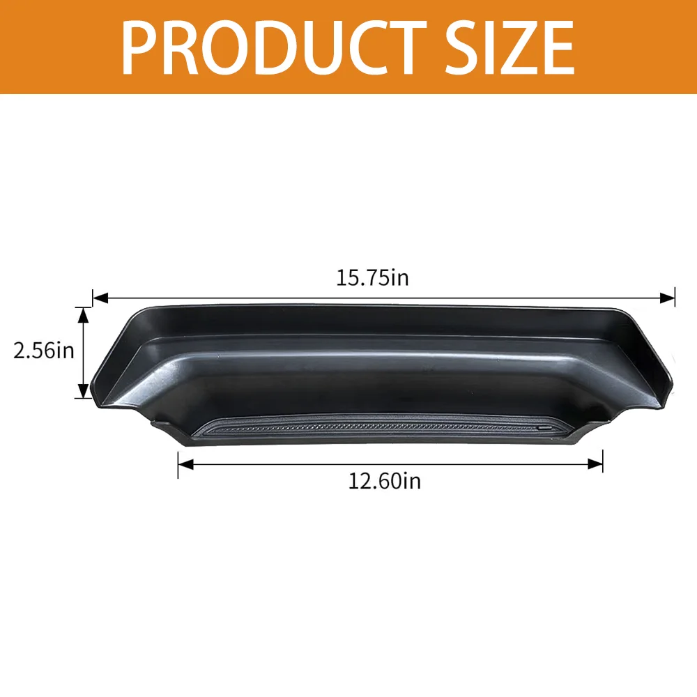 Car Passenger Grab Handle Storage Box Co-Pilot Handle Grab Tray Stowing Tidying for Jeep Wrangler JL JLU Gladiator JT 2024 2025