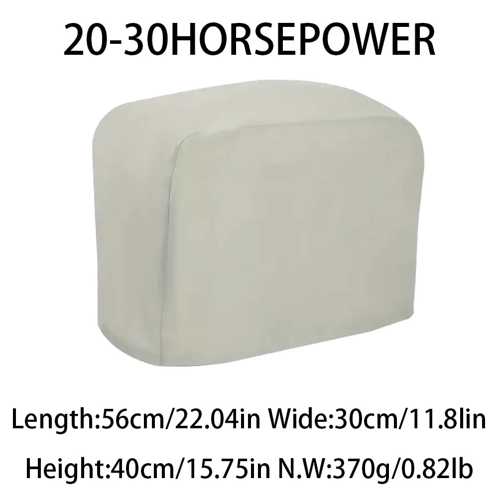 غطاء خارجي من قماش أكسفورد سميك ومتين للشتاء، مناسب لغطاء حماية سفينة بقوة 6-250 حصانًا #6