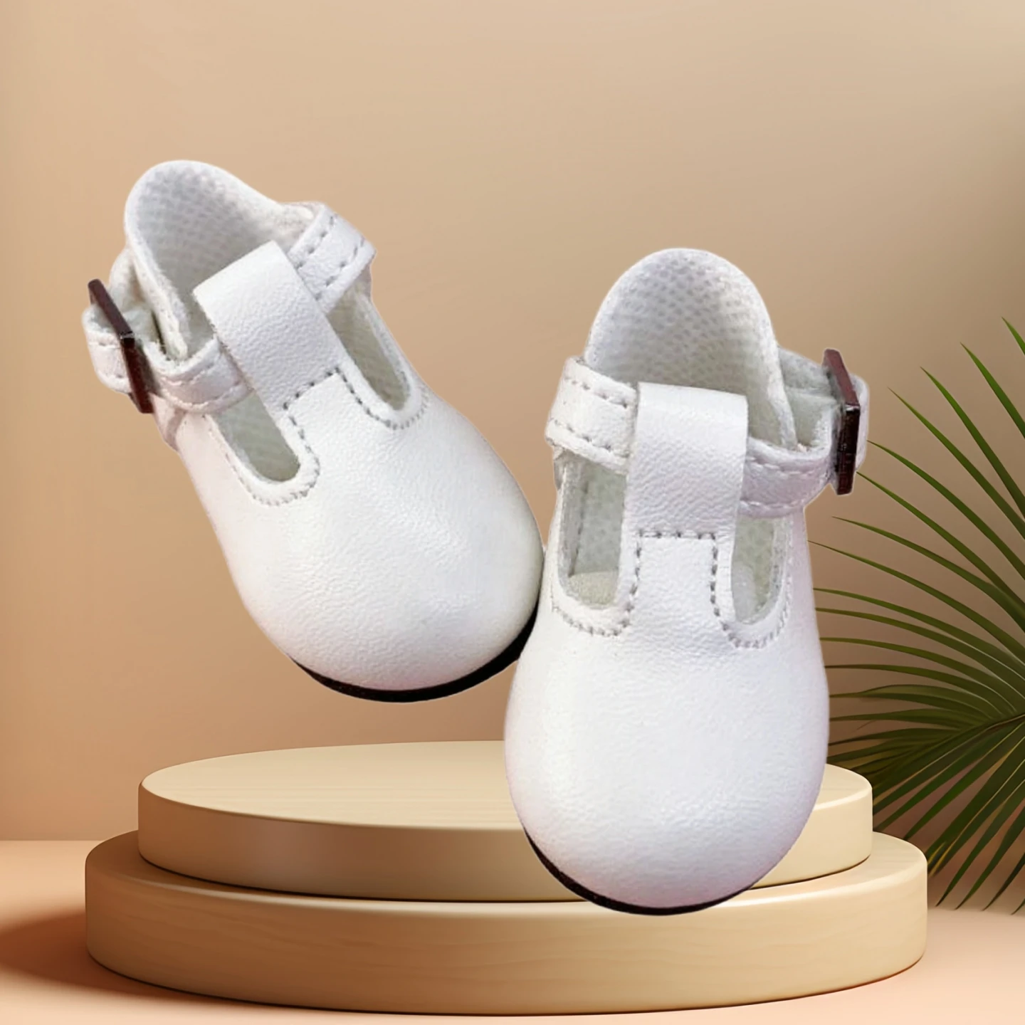 Tilda 5.6cm Mini Shoes for Paola Reina Doll, Fashion Kawaii Toy Shoe for Ruby Red Fashion Friends 1/4 Accessories for Dolls Gift