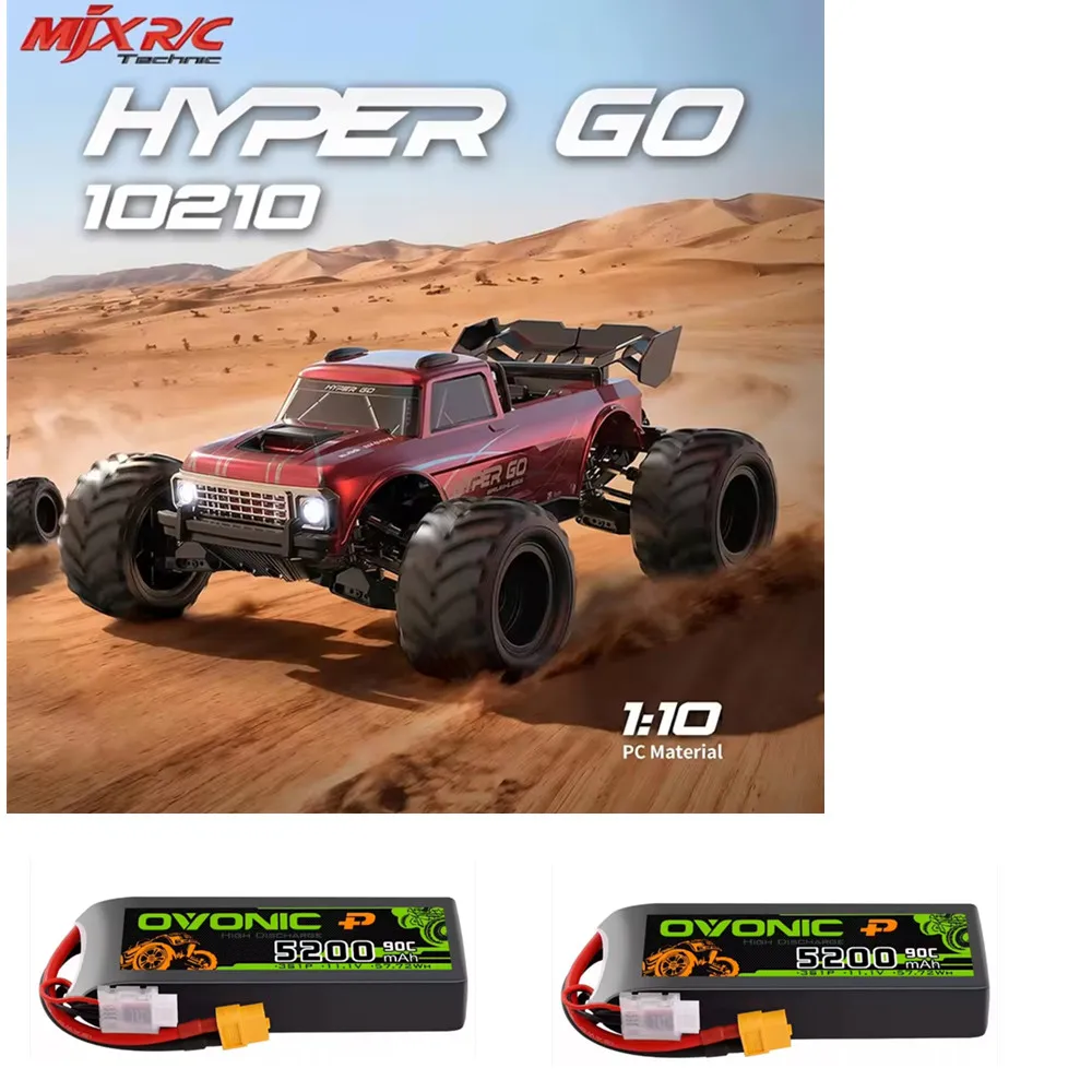 

MJX 10210 RC Car Battery 11.1v 5200mAh XH-4P XT60 Plug / 20W Charger / Use For: MJX 10210 Rc Car Parts