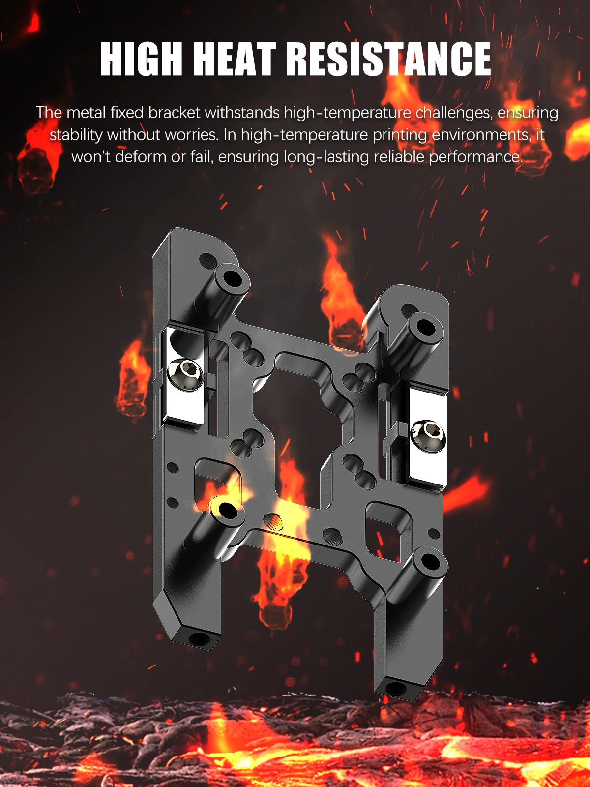 Cartográfico-Sensor de Nivelamento do Scanner IDM, Suporte de Metal para VORON 2.4, Impressora 3D Trident, Beacon 6061 Alumínio, 6mm, 9mm, CNC