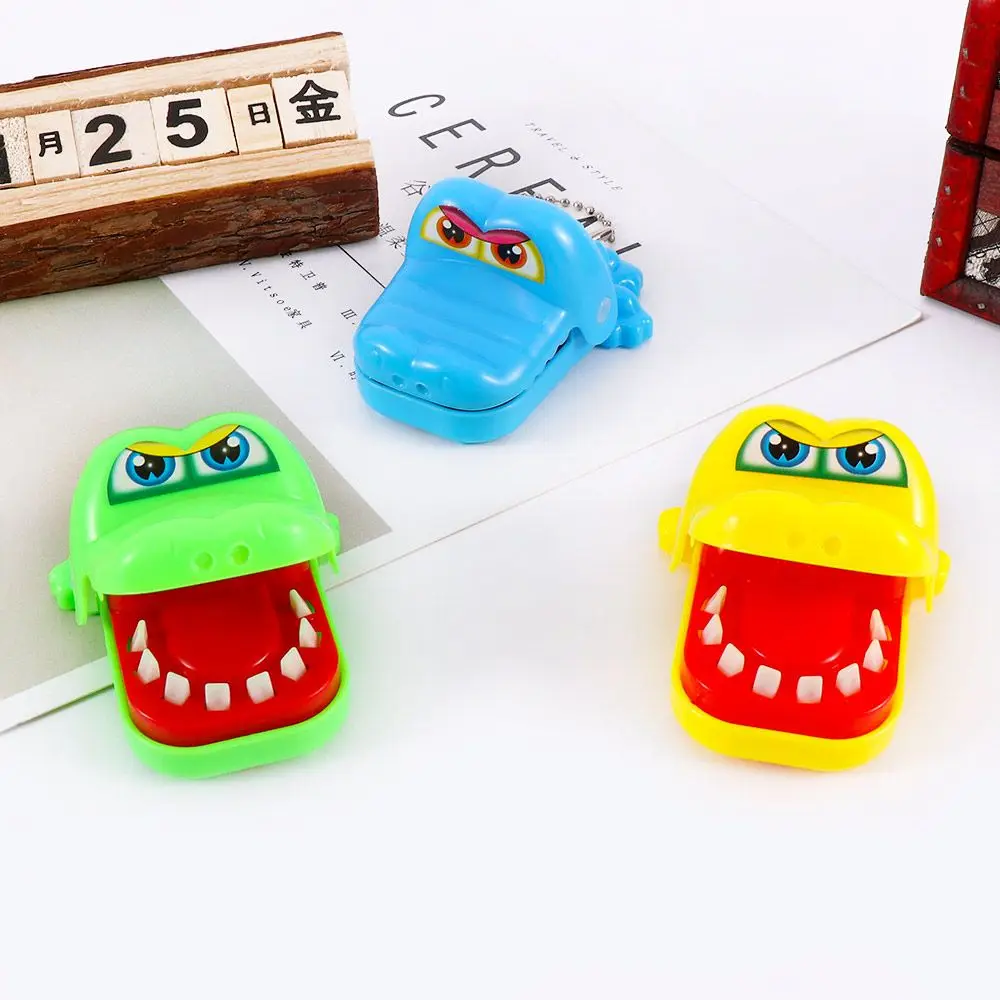 Jeu de morsure de doigt de dentiste pour enfants, jouet de crocodile populaire, cadeau de famille drôle pour les enfants, blague à grande bouche, gags