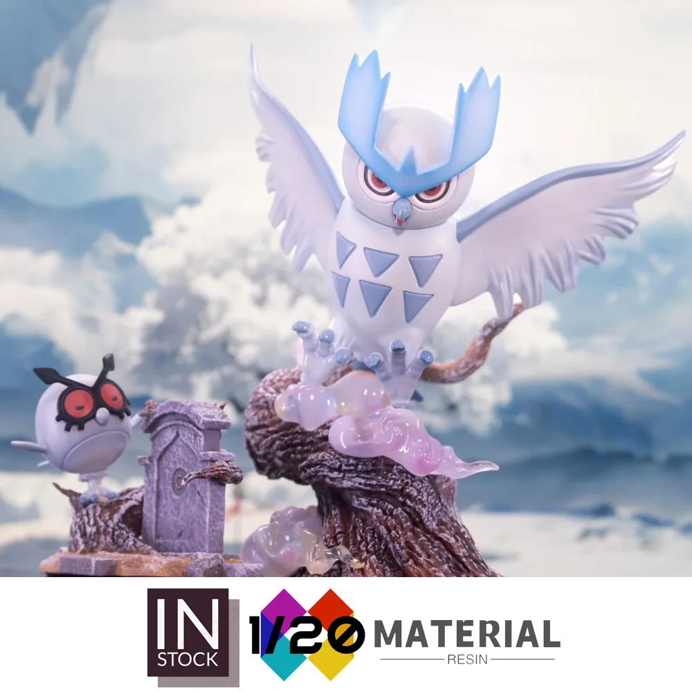 [Stok Tersedia]1/20 Resin Scale World [MOYU] - Hoothoot & Noctowl