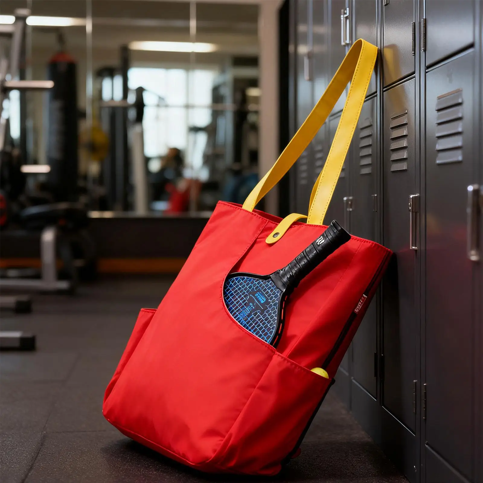 Pickleball Tote Bag Racket Storage Convenient Carrying Portable Outdoor Sports Large Capacity Handbag for Equipment Beginners