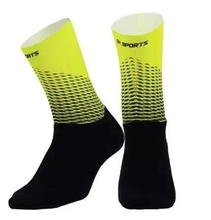 

Unisex Anti Slip Cycling Socks Integral Moulding Aero Socks Bike Sock Compression Bicycle Outdoor Running Sport Socks