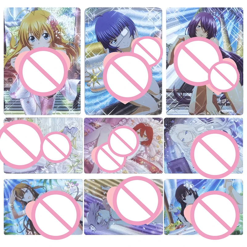 

Japanese Anime Goddess Story Ikkitousen Shinovi Versus Flash Cards Collectible Cards Christmas Birthday Gifts Children's Toys