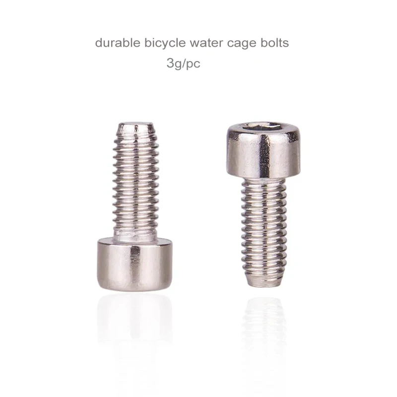 Soporte para botella de agua de bicicleta, pernos de montaje con tornillo M5 x12mm, instalación hexagonal de acero inoxidable, tornillos para portabotellas, 2 ~ 30 Uds.