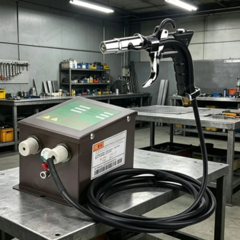 Ionizing Air Gun Anti Static Ionizer Static Electricity Eliminator with 4.6KV High Voltage Generator