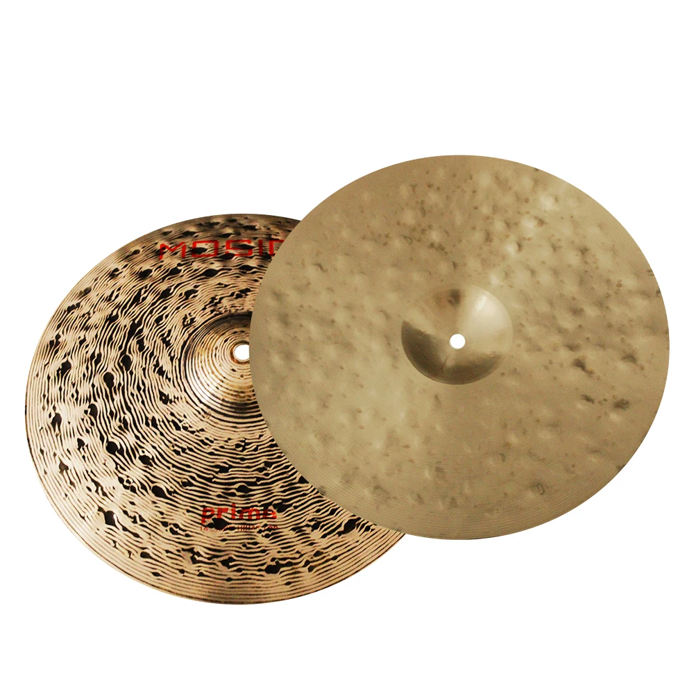 Mociso-Bronze Alloy Hand Hammered Cymbal, Prime Series, Pressional Drum Set