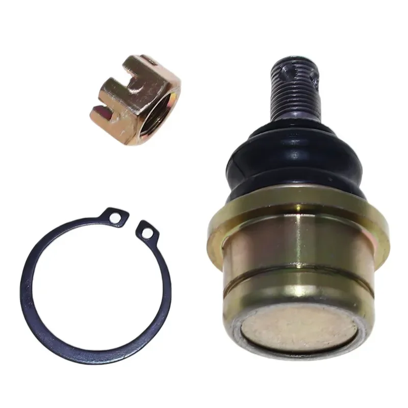 for CNC Beach Car Accessories 12MM Thread Upper Lower Taper Rocker Arm Ball Head Brushed Steel Pipe Car Refit