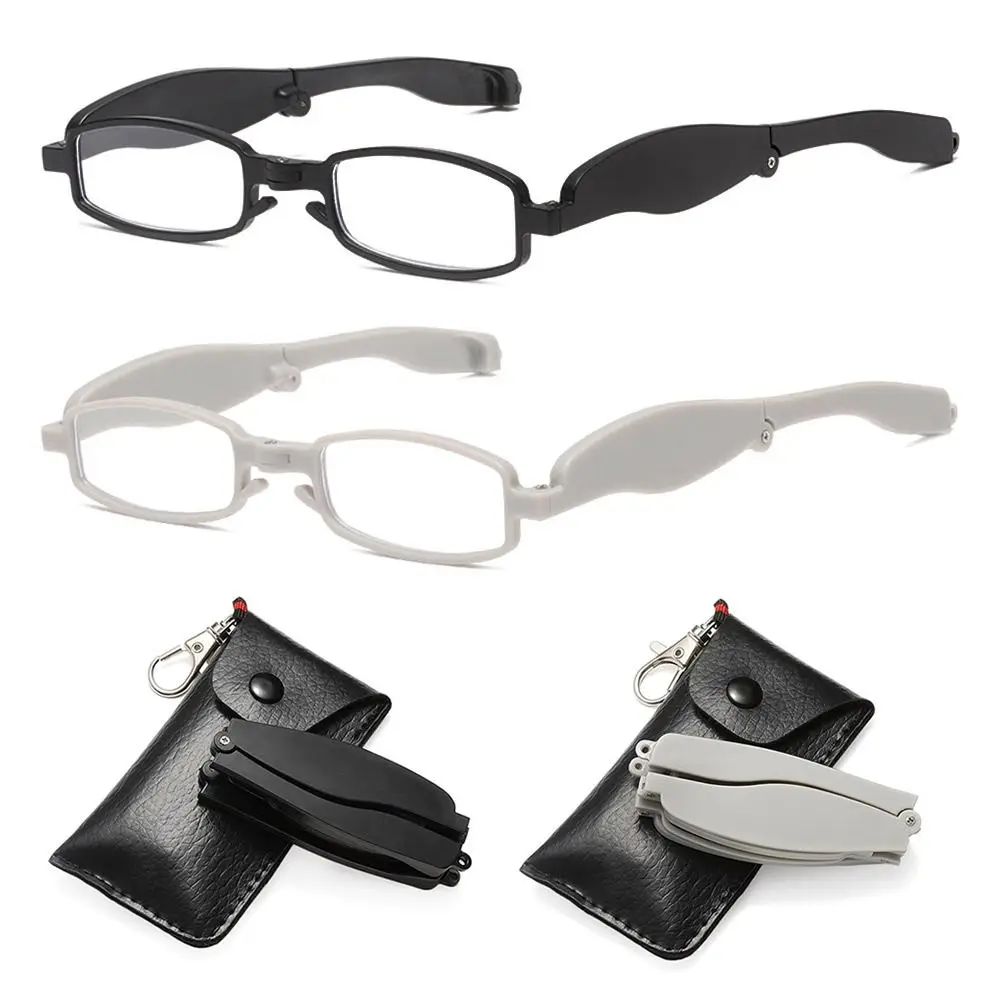 Lunettes de lecture anti-lumière bleue bloquant les rayons bleus, pliantes avec sac à lunettes, lunettes optiques, protection des yeux, portables