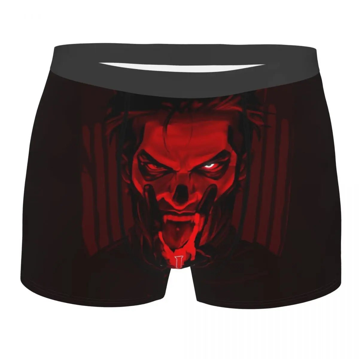 Hip-hop Rock Band Ghost BC Men Boxer Briefs Highly Breathable Underwear High Quality Print Shorts Birthday Gifts