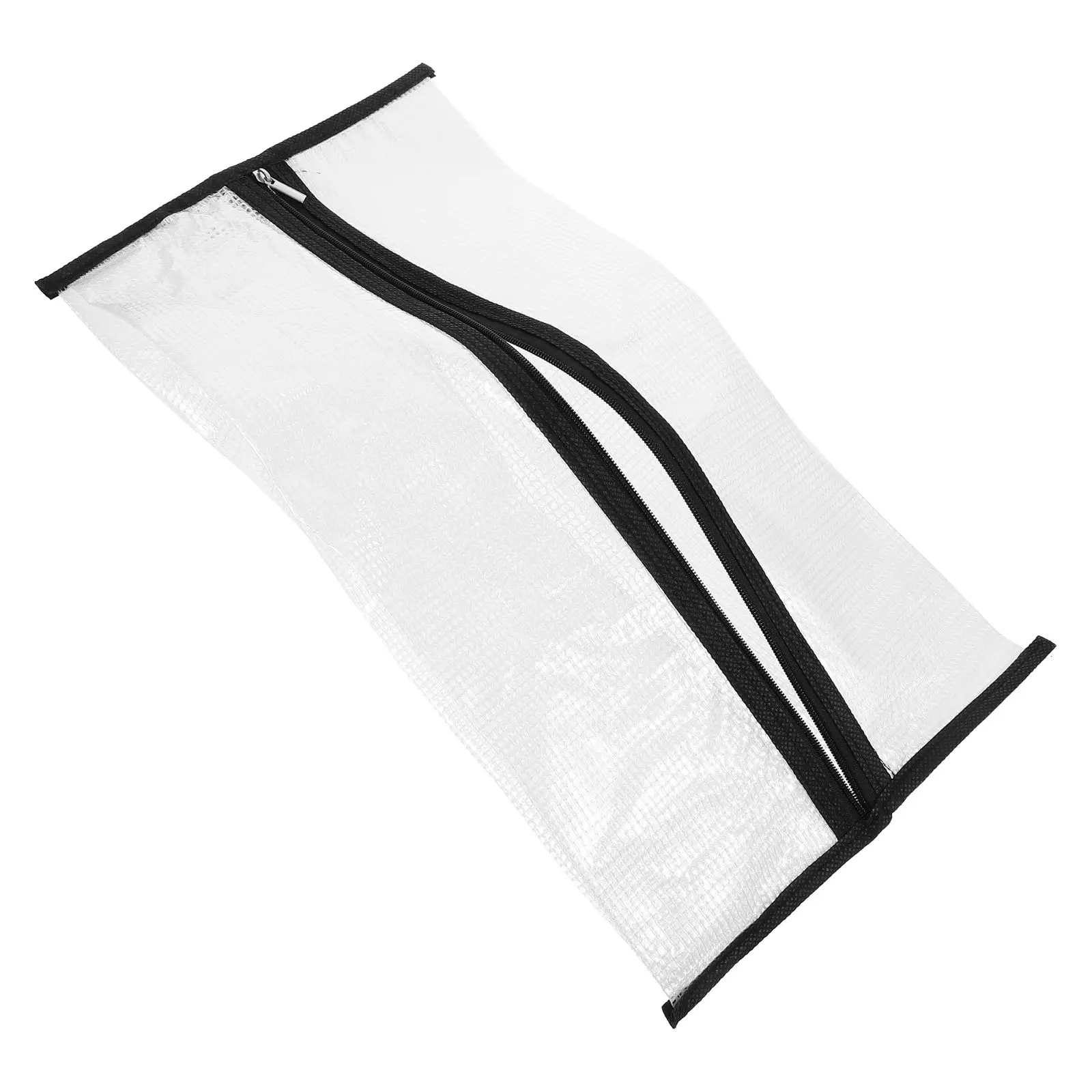 

Shoe Storage Bag With Zipper Black Edge For Sneakers Shoes Travel Organizer Wardrobe Anti Dirt Reusable