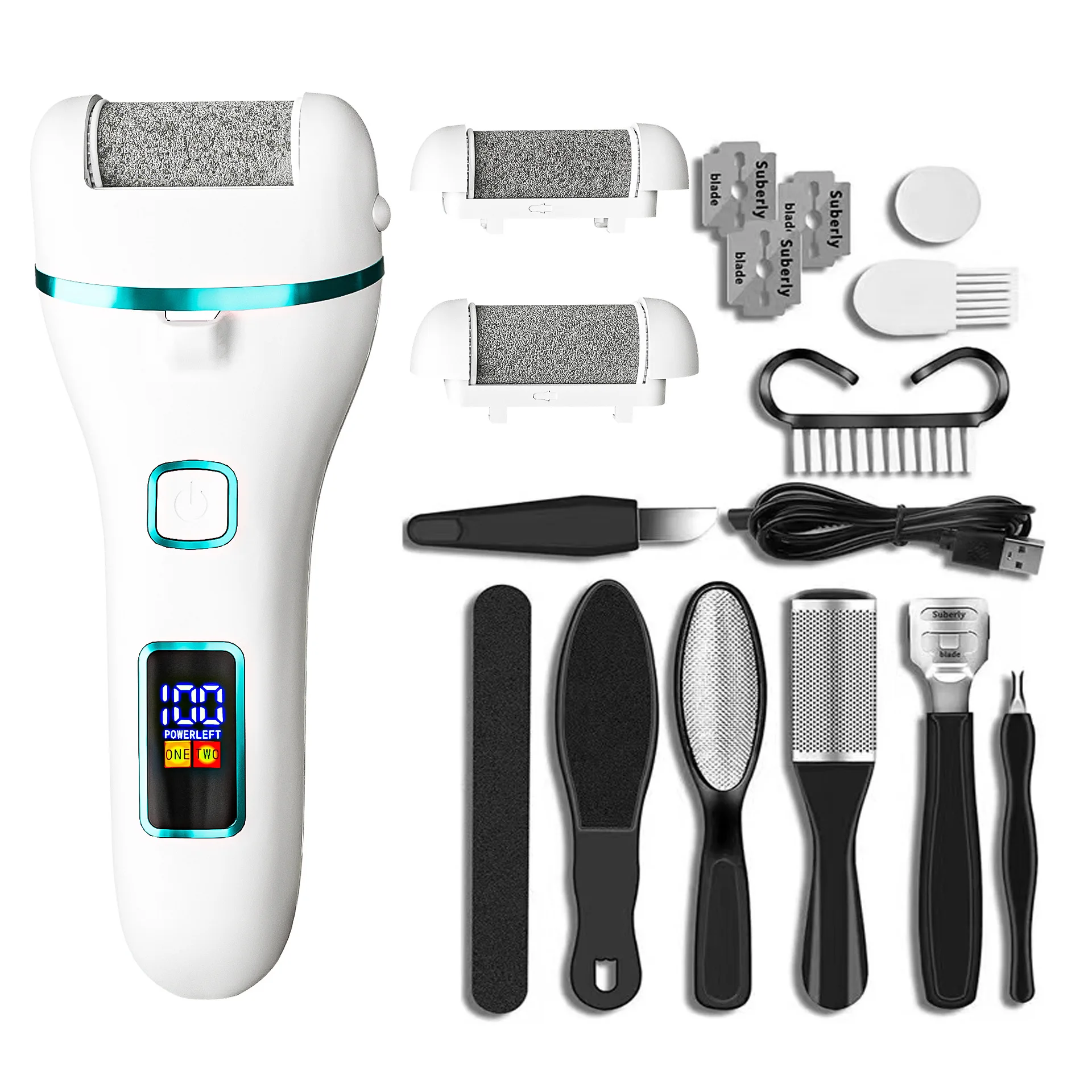 Электрическая наждачная бумага для ног, электрическая машина для удаления мозолей на ногах, электрическая шлифовальная машина для ног, машина для педикюра, педикюрные инструменты