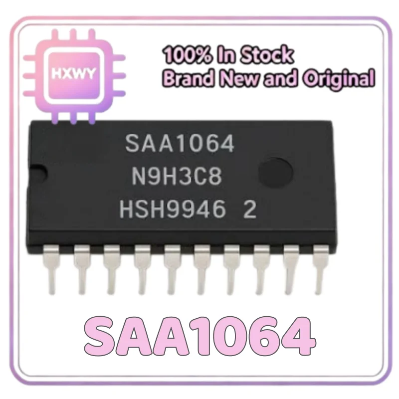 (2/20 pieces) SAA1064 Dual In-line Package 24-pin Integrated Circuit IC Chip Brand New Original Fast Shipping