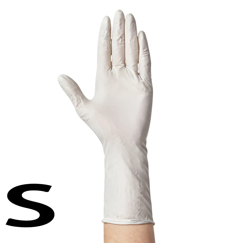 11,4-inch wegwerp nitrilhandschoenen, waterdicht en oliebestendig, perfect voor het afwassen en schoonmaken van de keuken.