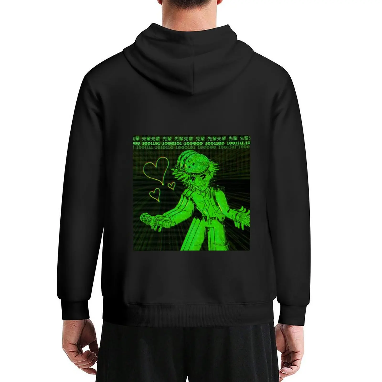 

[ FNF ] CYBERGOTH SENPAI Hoodie men's clothing men's coat mens clothes japanese style tracksuit