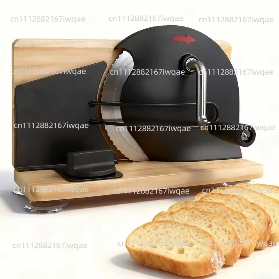 Adjustable Thickness Manual Bread Slicer - Toast Slicer for Bakery Supplies