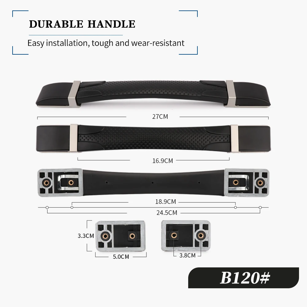 Gepäck Hardware Koffer Reparatur Teile Griff Reise Fall Pull Koffer Hand Tragen Allgemeine Griff – Detail 16