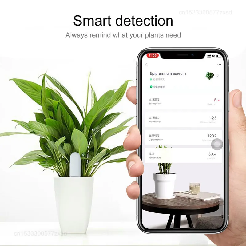 Youpin-my植物のためのデジタルオゾン監視,国際版,芝生の花の手入れ,土壌の照明,インテリジェントテスター