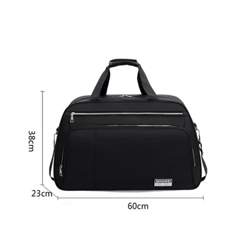 Bolsas de viaje impermeables para hombre y mujer, bolso de gran capacidad, bolsa de equipaje de viaje de fin de semana, Unisex