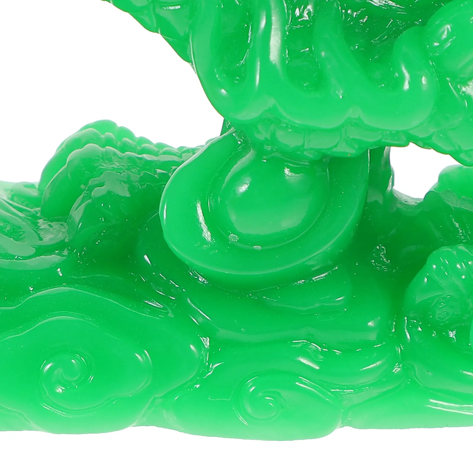Chinese Dragon Ornament Resin Sculpture Home Office Desktop Decor Symbol of Luck Strength and Blessing