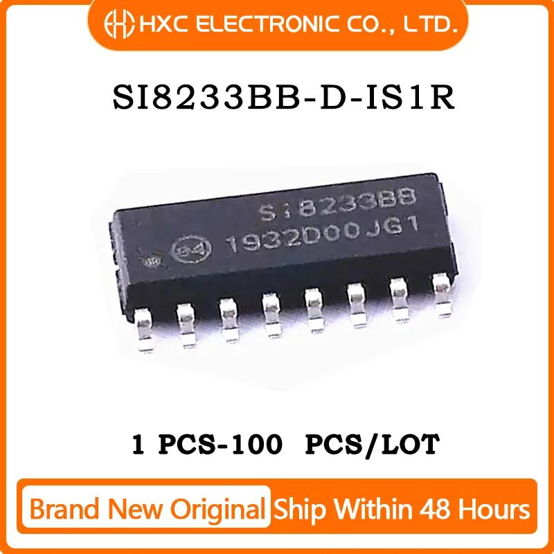 

5/10/50/100PCS SI8233BB-D-IS1R SI8233BB SI8233BB-D SOP16 New Original IC