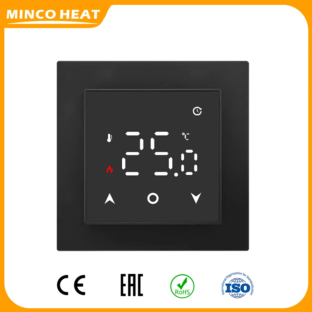 

Minco Heat Новый регулятор температуры MK06 3/16A AC 95-240 В для подогрева пола/водяного/газового котла термостат