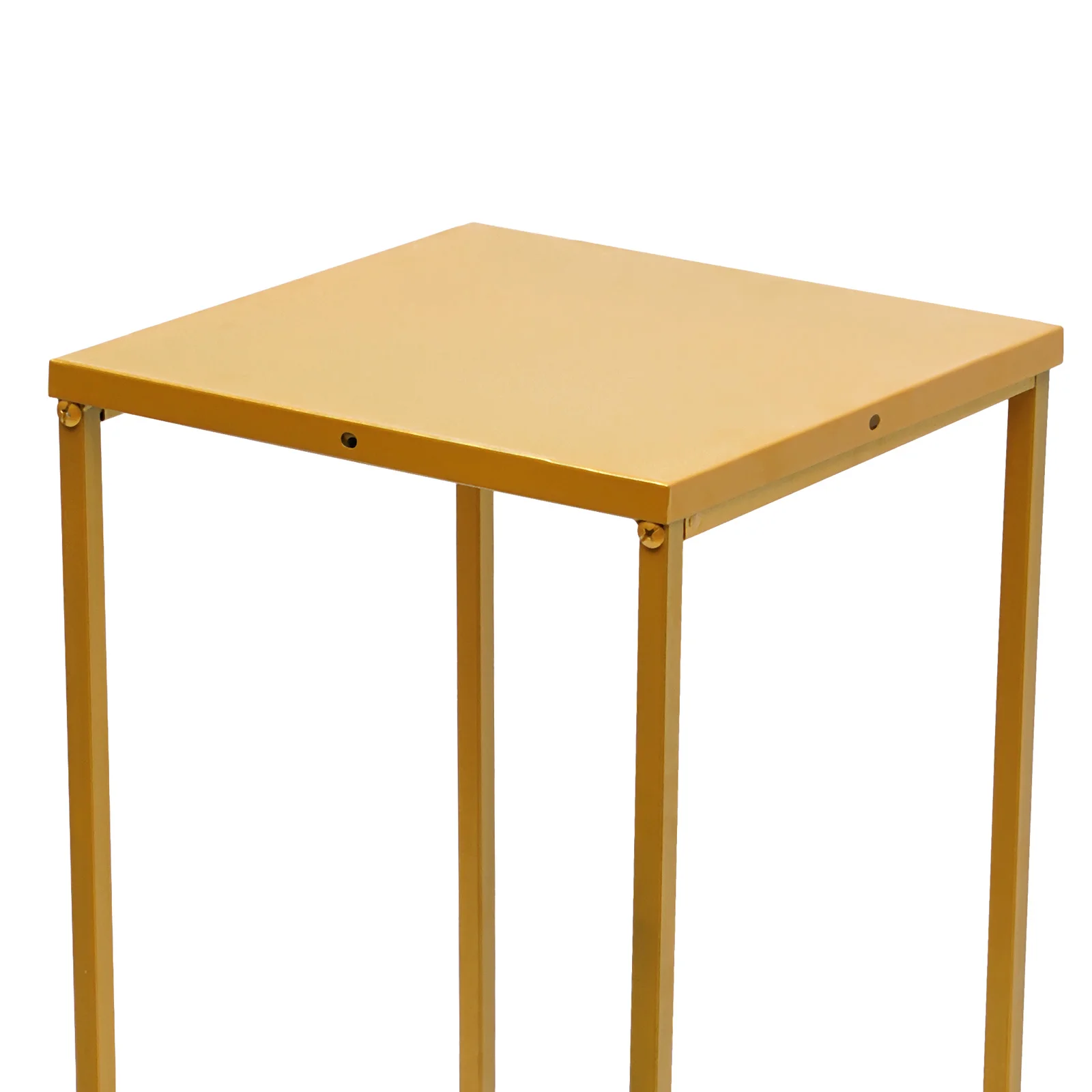 80cm Tall Square Flower Stand For Wedding Party Dinner Centerpiece