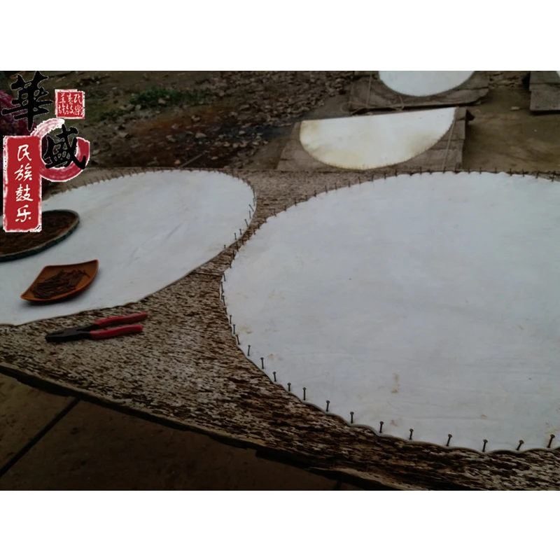 60cm buffalo drum skin Painted Latin Waist  Korean drums