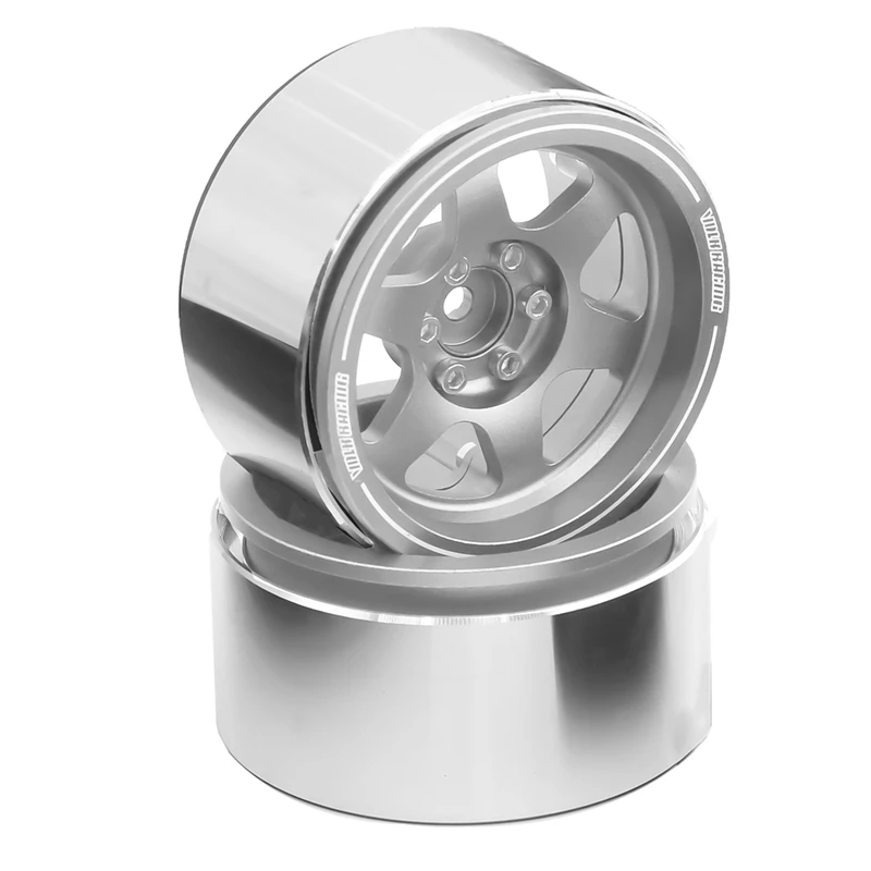 4 Stuks Metalen 2.2 Inch Beadlock Velgen Hub Voor 1/10 1/8 CROSSRC SXC10 TRX4 RC Auto Upgrade Onderdelen