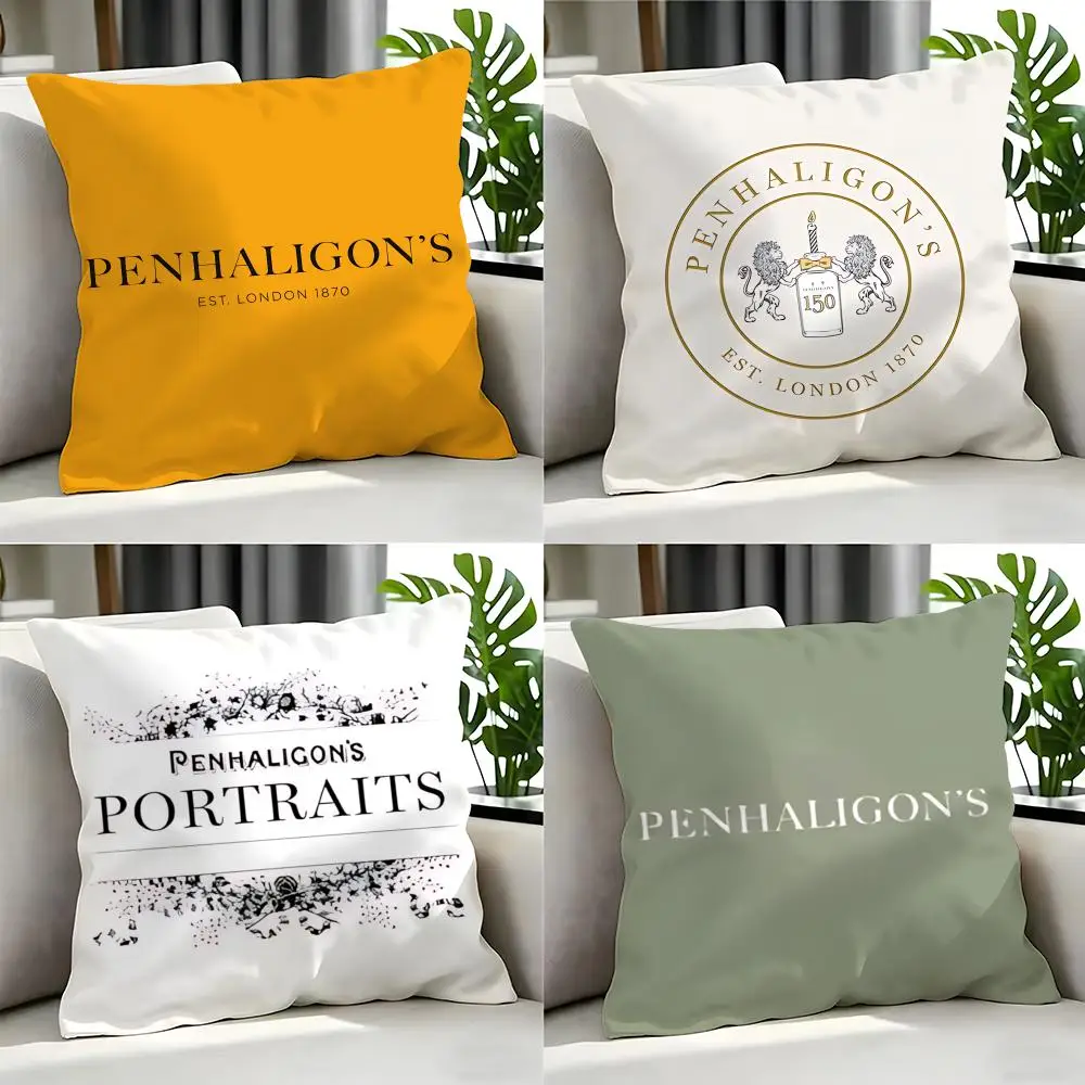 brand Penhaligon's Cushion Cover Cushion Cover Set 4Pcs 50x50 45x45 40x40 Pillowcase Decorative Sofa Home Decor