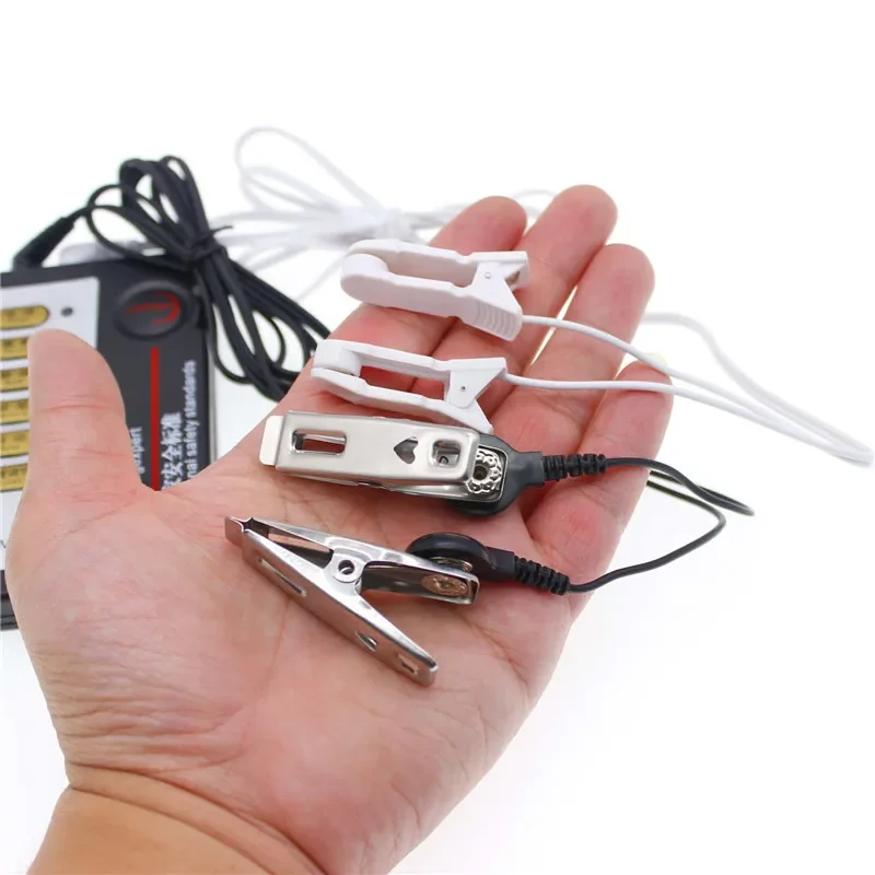 منتجات جنسية صدمة كهربائية تدليك الثدي كليب الطبية تحت عنوان اللعب البظر كليب أدوات مساج ألعاب مثيرة للنساء الرجال #1