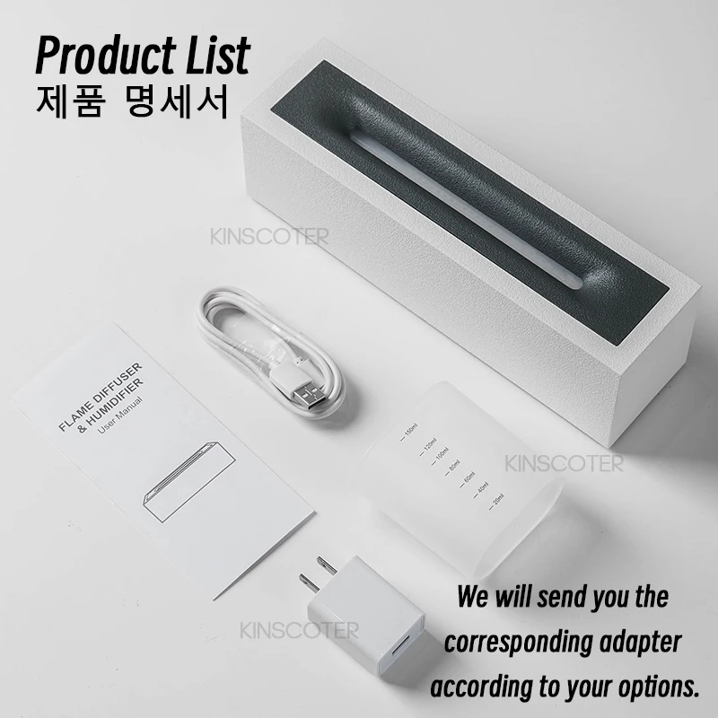 2023 płomień rozpylacz zapachów rozpylacze olejków 200ml elektryczny nawilżacz powietrza USB dla Home Office salon dekoracyjny prezent