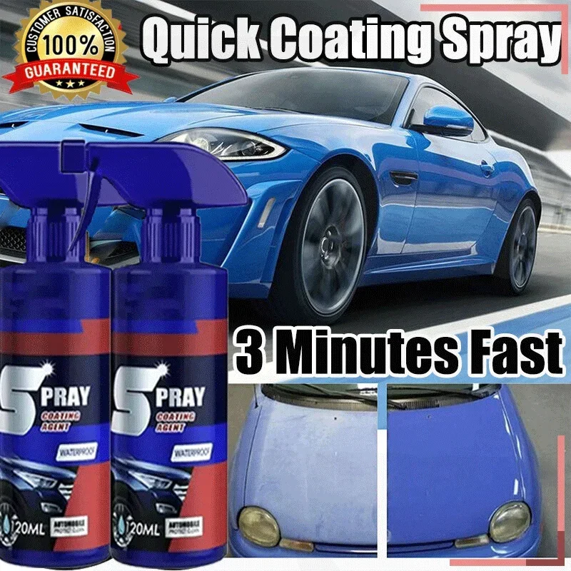 

3 in 1 car Ceramic Coating Spray High Protection Car Shield Coating Nano Spray Paint Scratch Repair