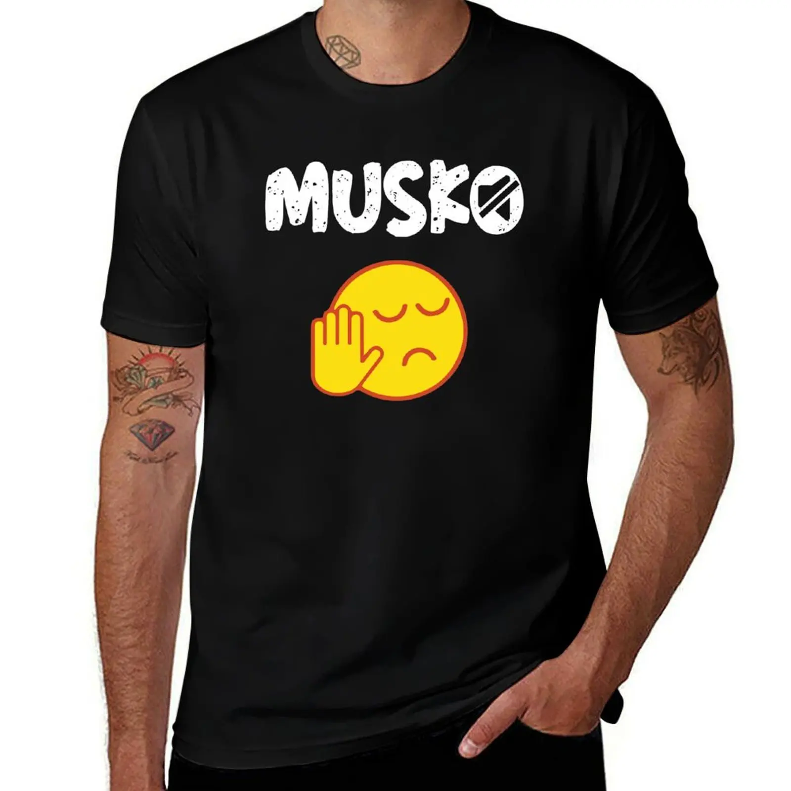 

Musko Telugu Shutup funny telugu quote meme T-Shirt graphic t shirts for man t shirt man luxury T-Shirt