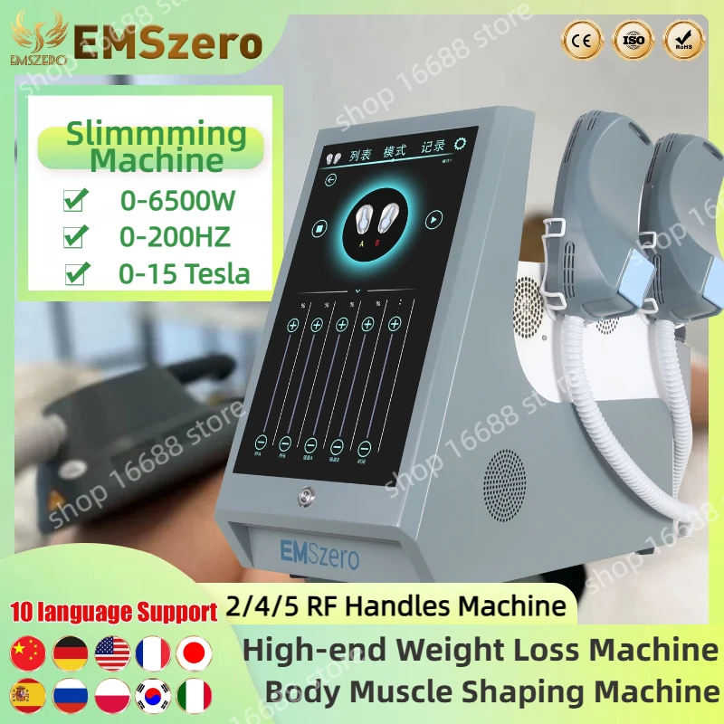 

Emsslim Neo 6500W NEO Slimming Machine Emszero Hiemt Nova Body Sculpture EMS Pelvic Muscle Stimulator Equipment