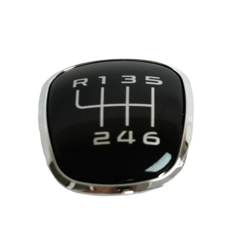 Gear Shift Knob Speed Number Cap Emblem Badge For Skoda Octavia A5 A6 A7 2004-2017 Fabia 2 II MK2 Combi Scout 2007-2014