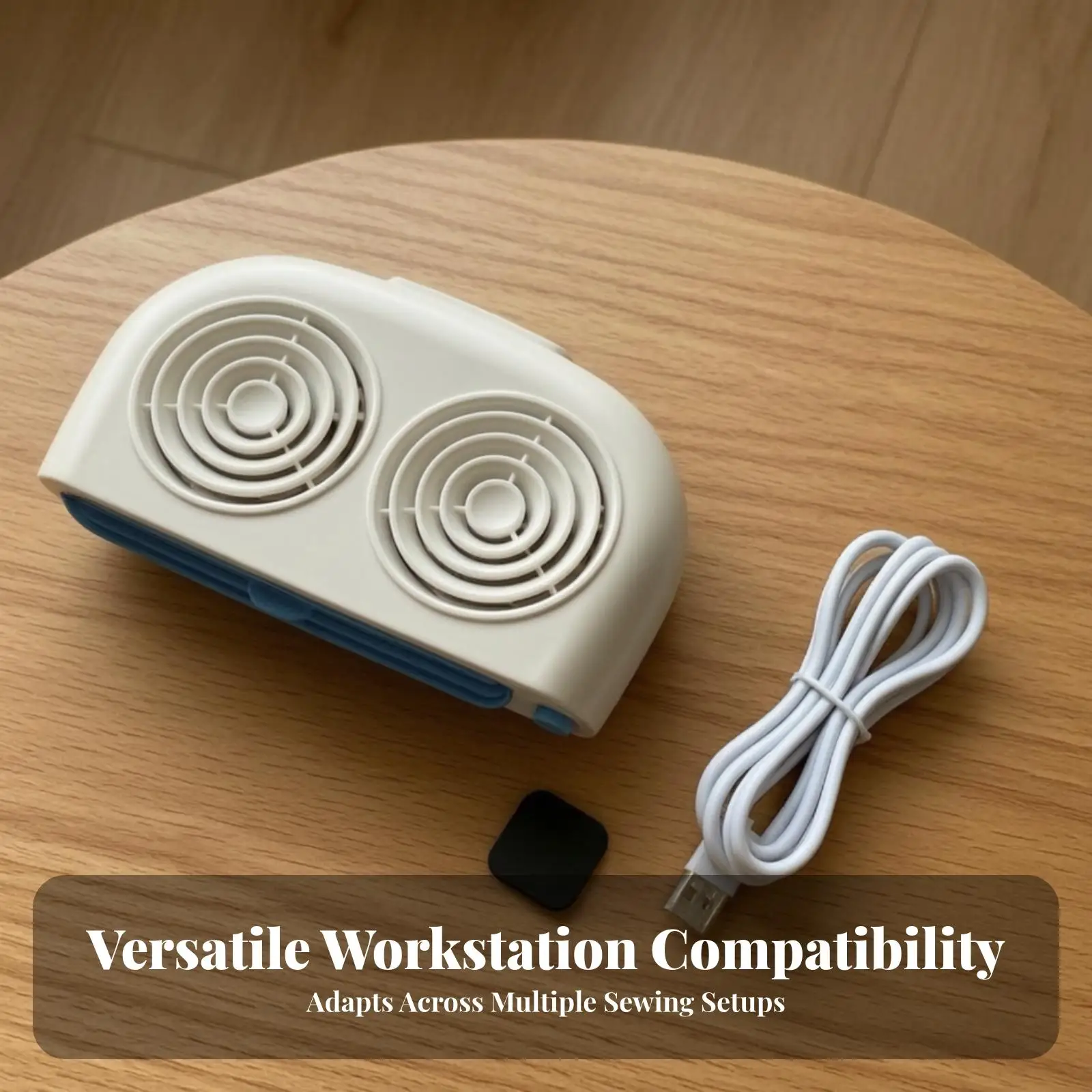 Adjustable Speed Portable Fan 520 | Lightweight 183 G Build, for Factory Environments
