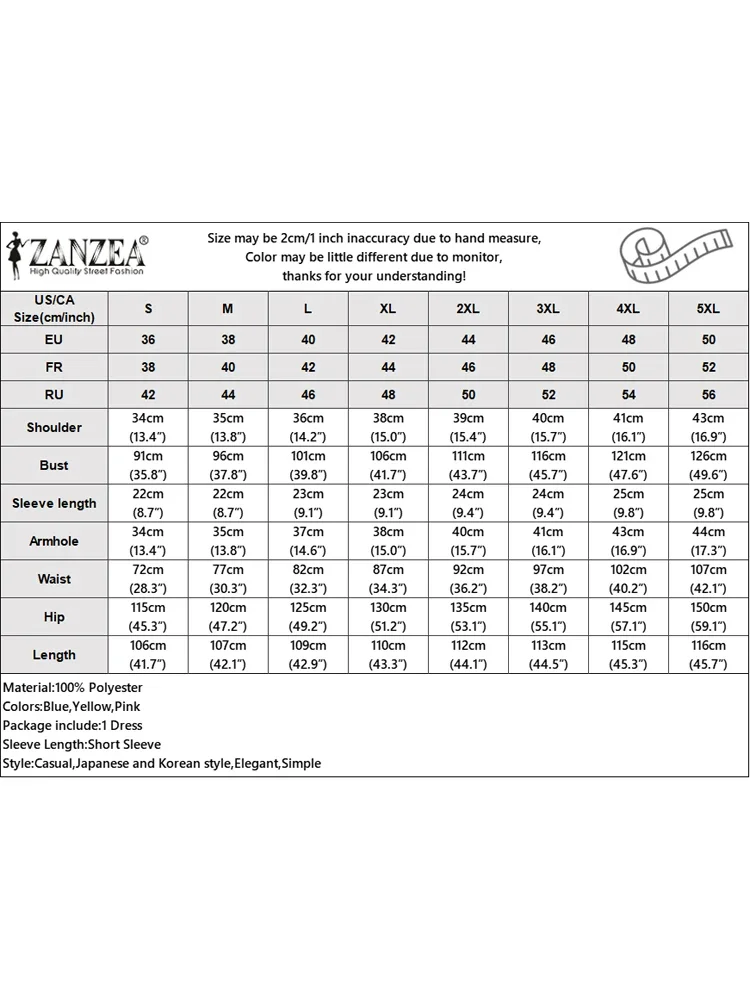 فساتين ZANZEA الأنيقة للنساء بطول الركبة فستان صيفي على شكل حرف a 2025 برقبة على شكل حرف v وأكمام قصيرة منتفخة غير رسمية مطبوعة موضة الحفلات
