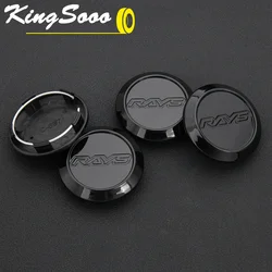 4PCS 3D Emblem RAYS Wheel Cover Cap 56MM Fit Diameter Sport Rim Cap Wheel Center Cap hub caps For RAYS G25 Rim