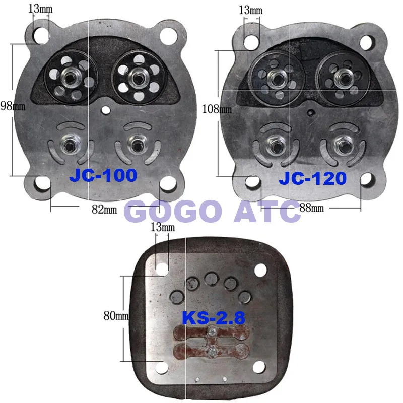 High quality Valve plate JC DF KS Intake and exhaust valve Air compressor pump head accessories Piston air compressor