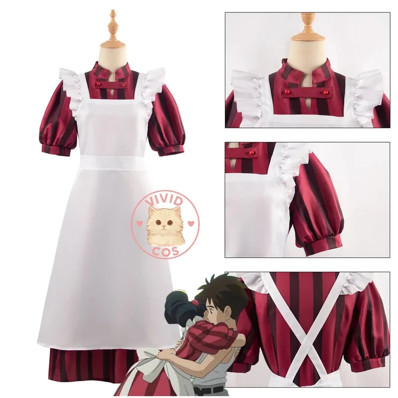 

В наличии аниме Кирико Косплей Костюм Лидер продаж одежда для ролевых игр красное платье для женщин Хэллоуин вечерние Comic Con Love Live костюм