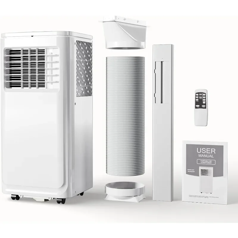 

PRETZI Portable Air Conditioner, Vertical, Timer, Detachable, with Control Panel Remote Control